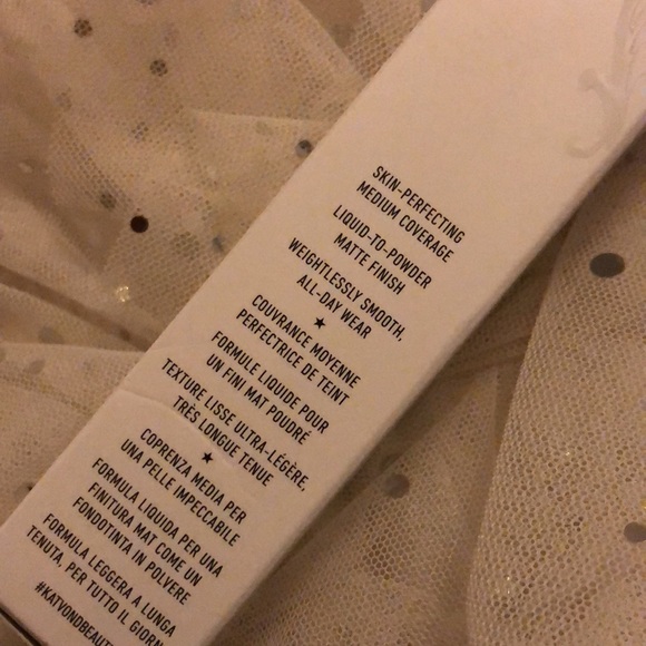 💎🐈‍⬛🧖🏻‍♀️ NWT 🧖🏻‍♀️💎 KatVonD •foundation• Tan 💎🧖🏻‍♀️ 🐈‍⬛ - Picture 5 of 9